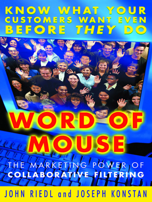 Title details for Word of Mouse by John Riedl - Wait list